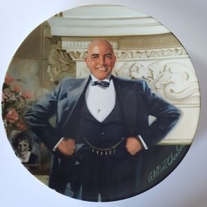 Daddy Warbucks Knowles Collector Plate